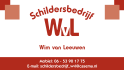 Schildersbedrijf WvL